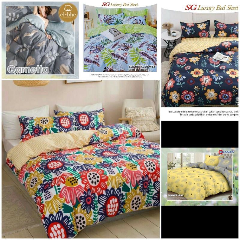 SPREI KATUN LOKAL MOTIF FLORAL