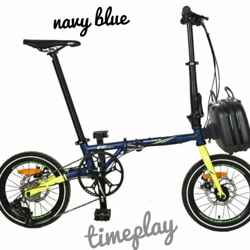 Evergreen Maximus Sepeda Lipat Ukuran 16 inch Gen 2 Like Troy 9 Speed Chromoly