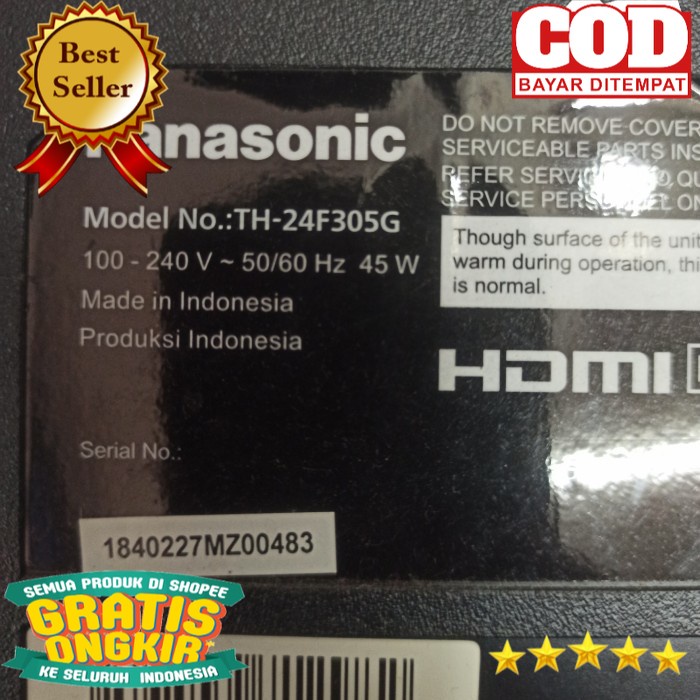 STAND DUDUKAN KAKI TV PANASONIC TH-24F305G TH24F305G TH 24F305G 24F305