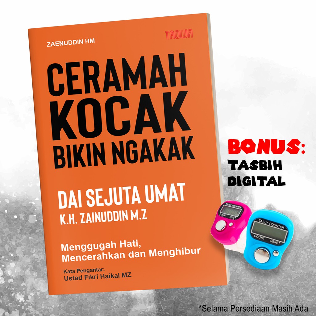 Buku Ceramah Kocak Bikin Ngakak Zainuddin Mz Shopee Indonesia