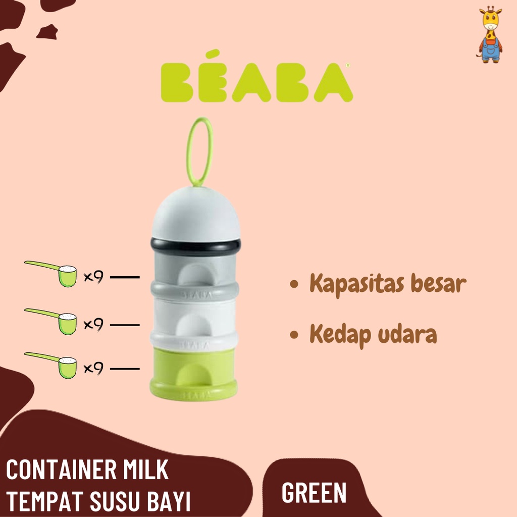 Beaba Container Milk Tempat Susu Bayi