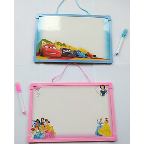 Mainan Papan Tulis Spidol Karakter ABC