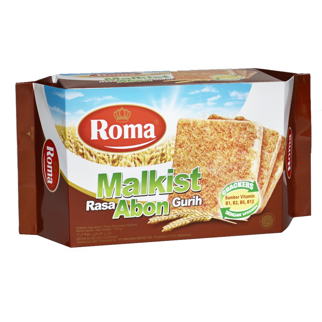 

BISKUIT ROMA MALKIST ABON 135G