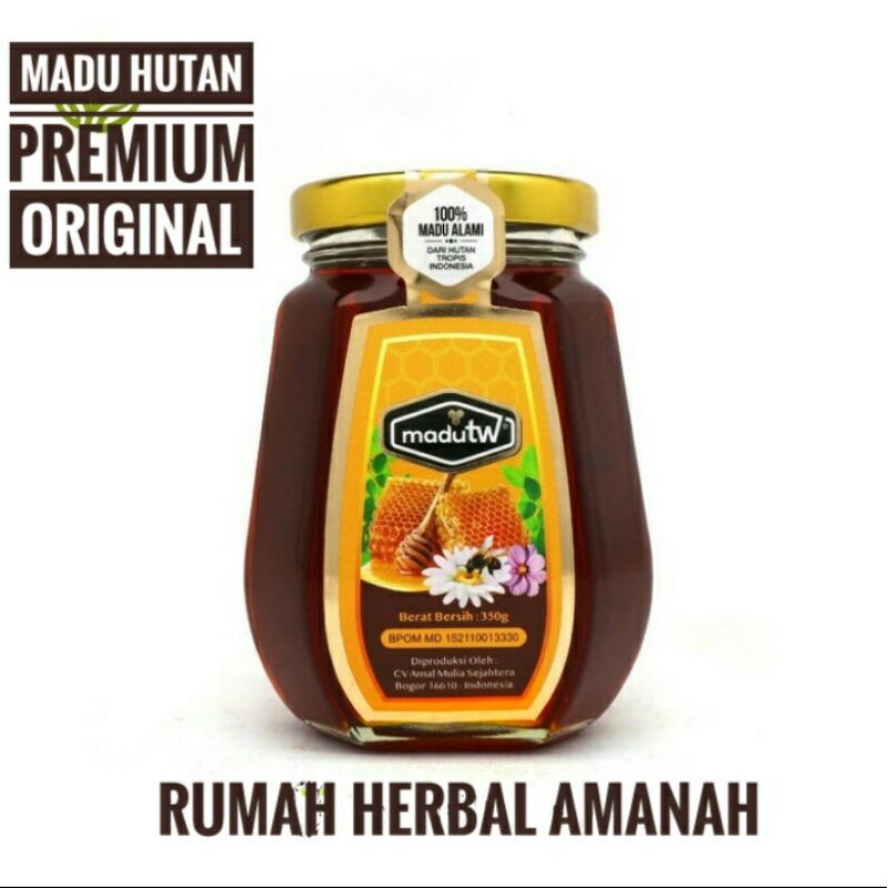 

Madu Asli TW Madu Hutan Tropis Madu Alami Kwalitas Premium Original