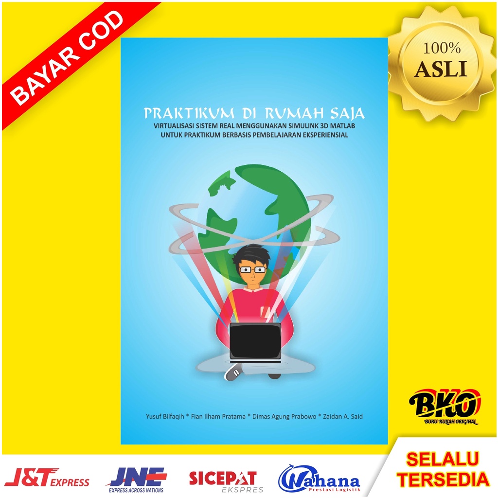 Buku Praktikum Di Rumah Saja Virtualisasi Sistem Real Menggunakan Simulink 3D Matlab 2021 ORIGINAL
