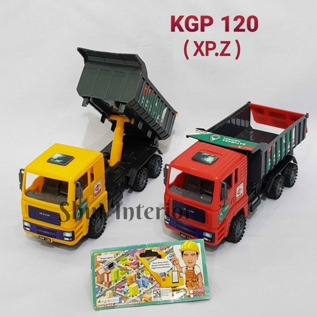 Mainan Anak Mobil Truk KGP 120 / Mainan Truck Anak / Mainan Mobil Truk