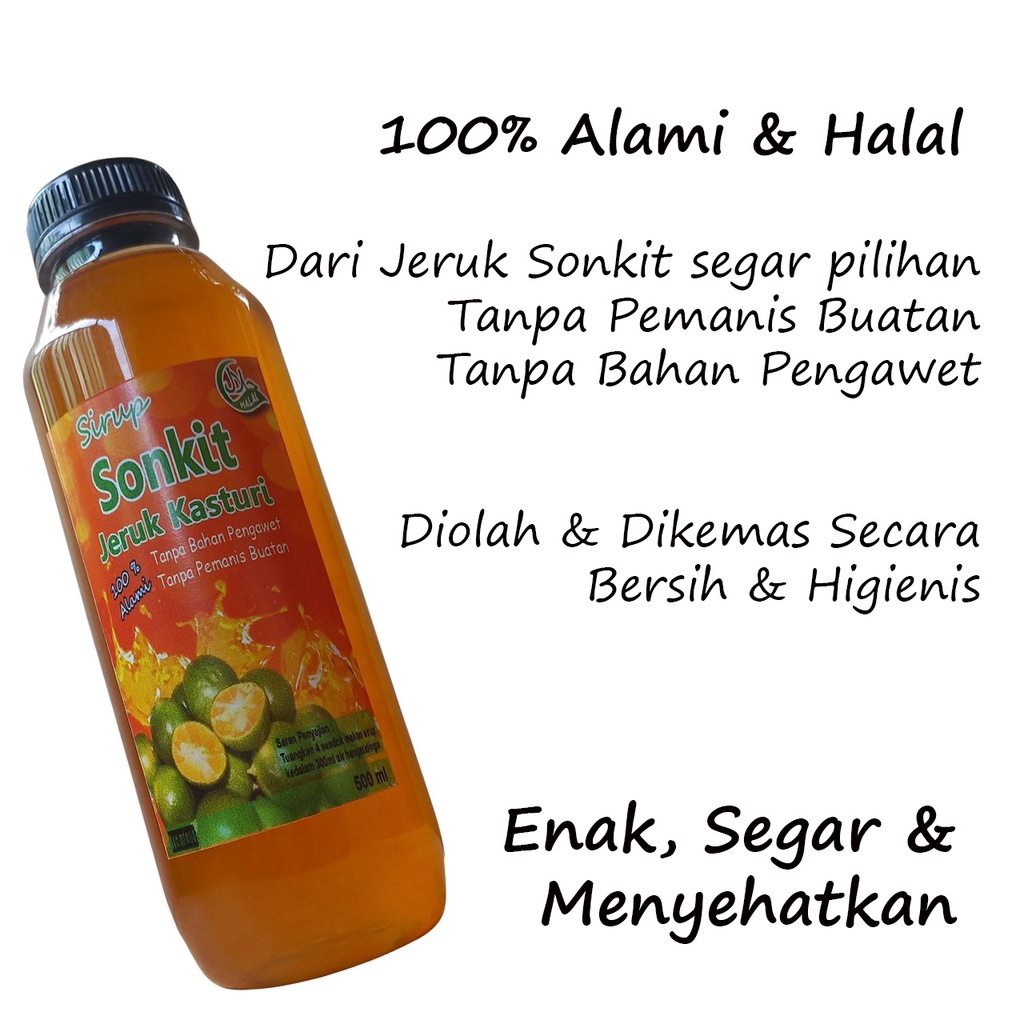 

Syrup Jeruk Sonkit Syrup Jeruk Kasturi Sirop Jeruk Kunci Lemon Cui Kemasan 500ml