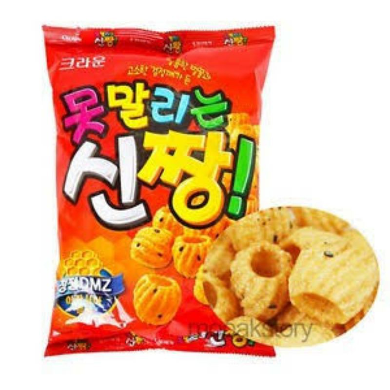 

crown shin jjang snack/ snack rasa madu dan acacia 170 gr made in korea