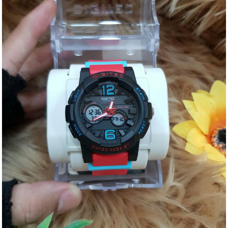 Jam wanita DIGITEC DG 4073 T sport original tahan air