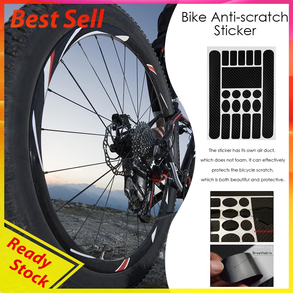 MTB Bike Sticker Anti-scratch Anti-Rub Bicycle Frame Protector Film Sticker