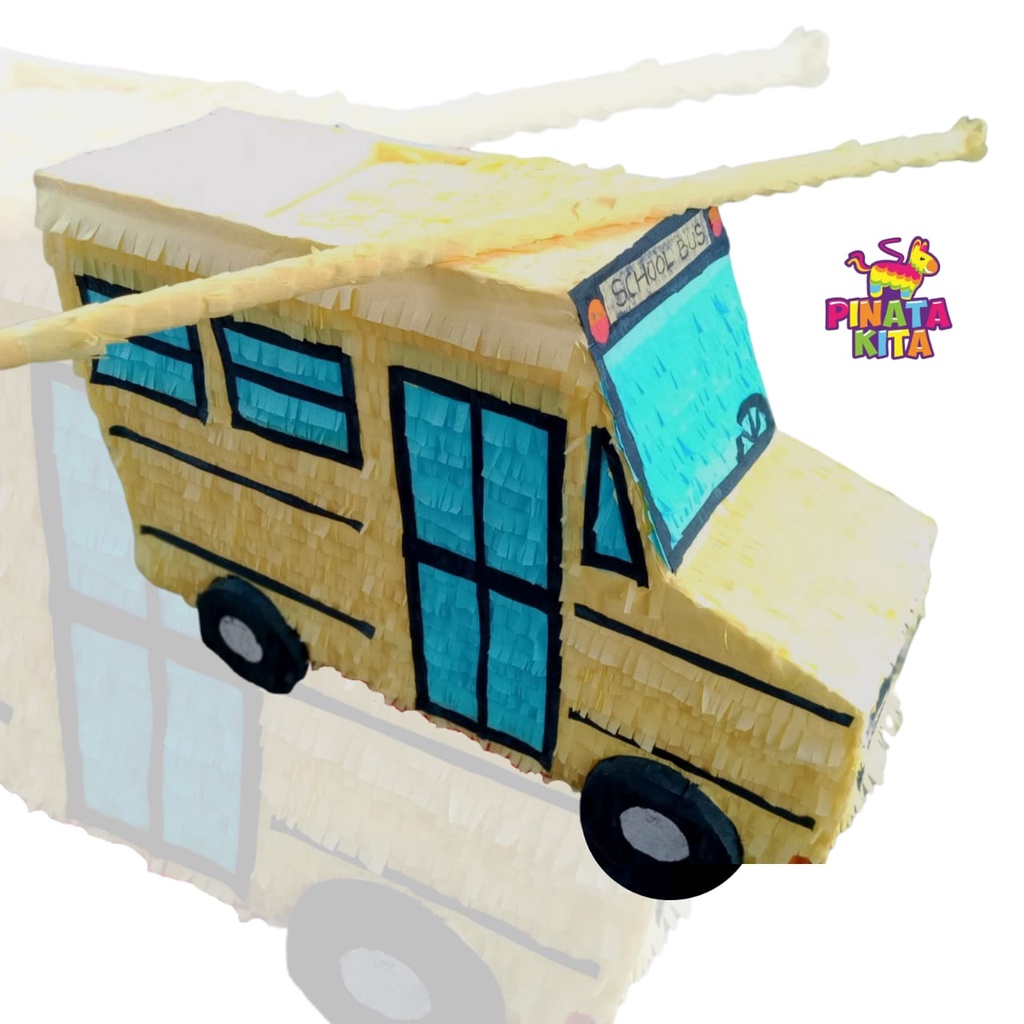 pinata mobil / pinata truk putih / pinata tarik mobil / pinata pukul mobil / pinata custom / pinata 
