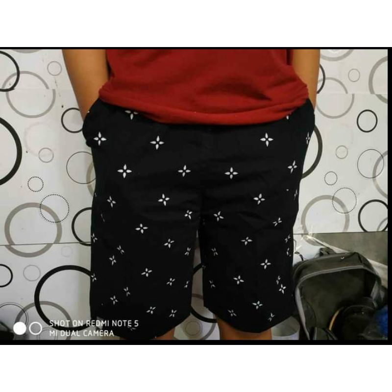 CELANA CHINOS PENDEK DEWASA MOTIF PRINTING