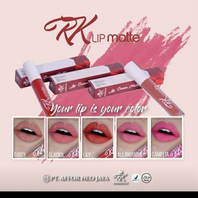 RK lip matte lipstik original by anj