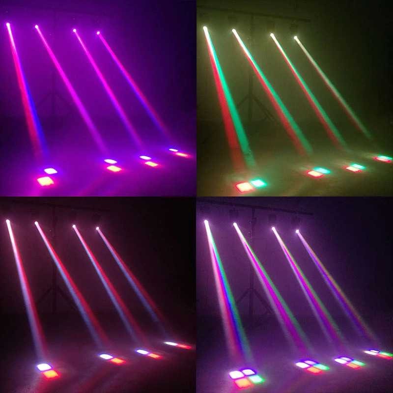 Lampu Sorot Panggung Disco Pesta Spotlight RGB Moving Head 10W