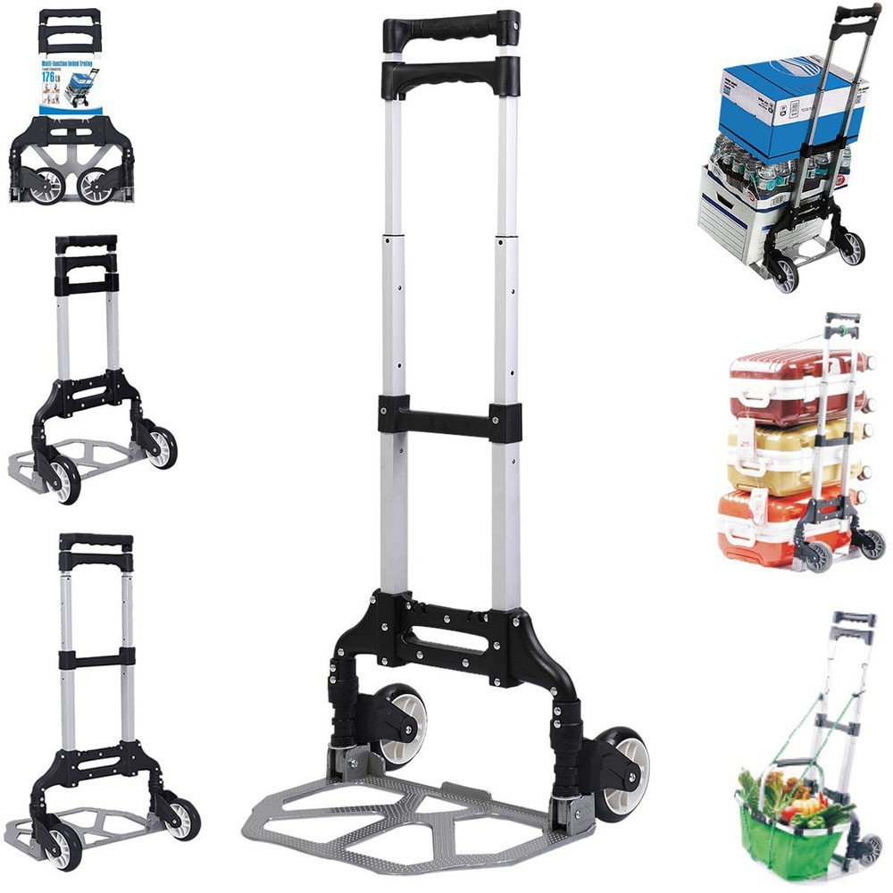 Troli Lipat Pengangkut Barang / Multifunction Folded Trolley, Troli Lipat Serbaguna, Alat Pengangkut