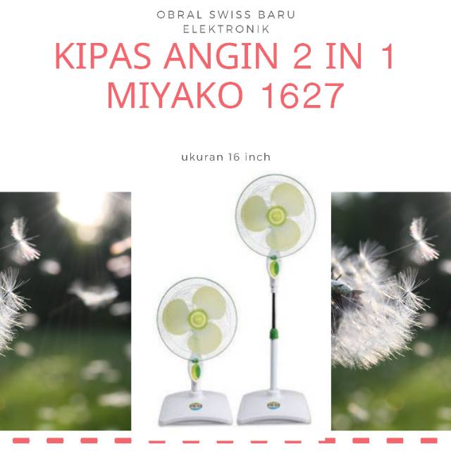 Kipas angin miyako 1627
