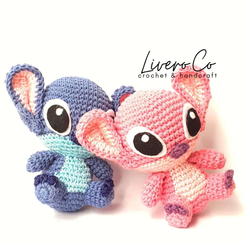 Boneka Rajut Amigurumi Stitch