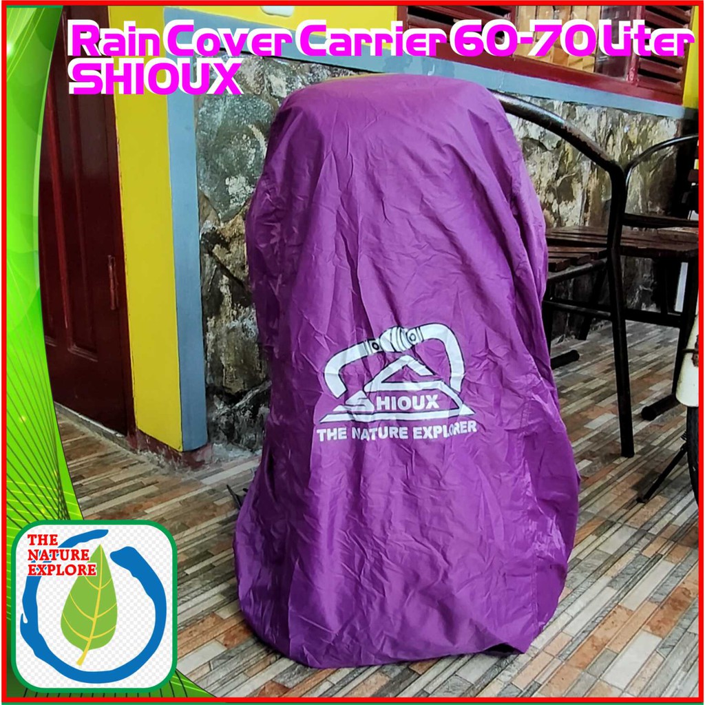 Pelindung Tas Carrier 60-70 Liter SHIOUX - Rain Cover Bag 60-70 Liter SHIOUX - Cover Carrier 60-70 L