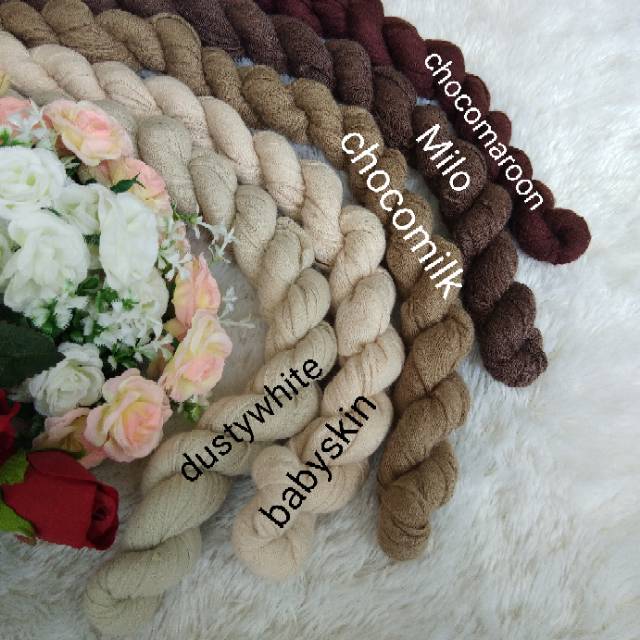 (BEST COLOUR) Pashmina kusut CrumphyShawl