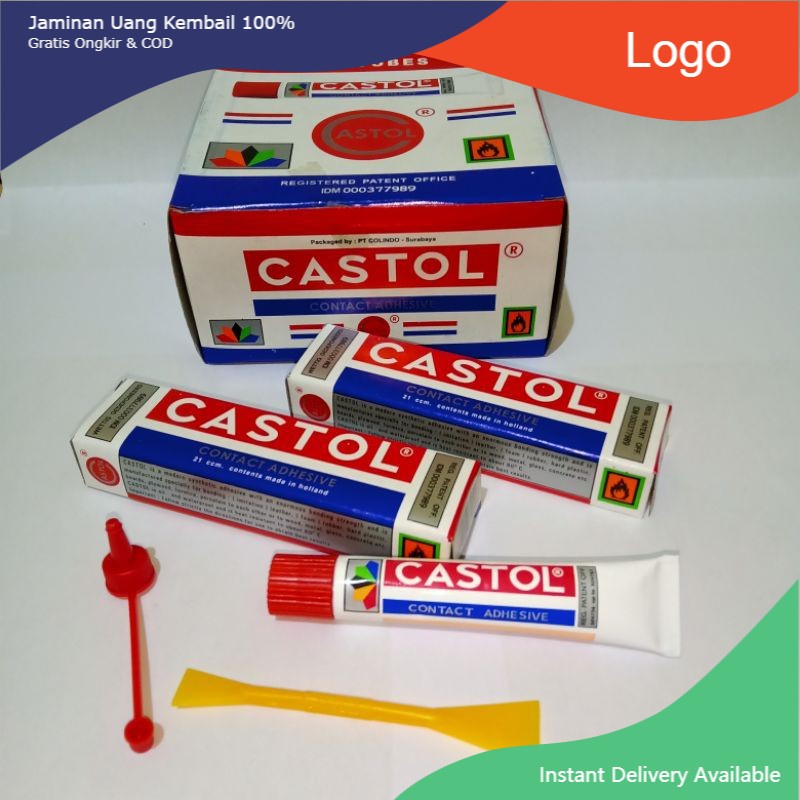 

SATUAN ( 1 PCS ) Lem Castol Tanggung 21 Ccm