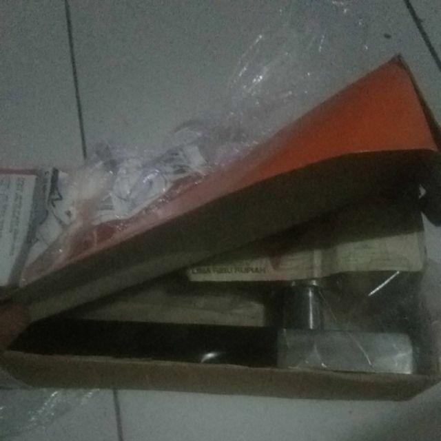 Handle Pintu Kupu Tarung Minimalis Door Pull Stainles 33 Cm Kotak Tarikan Gagang Kunci Pintu Hitam