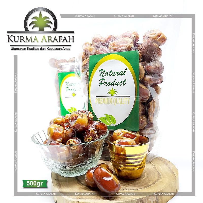 Kurma Premium Arafah Khalas 500 gram