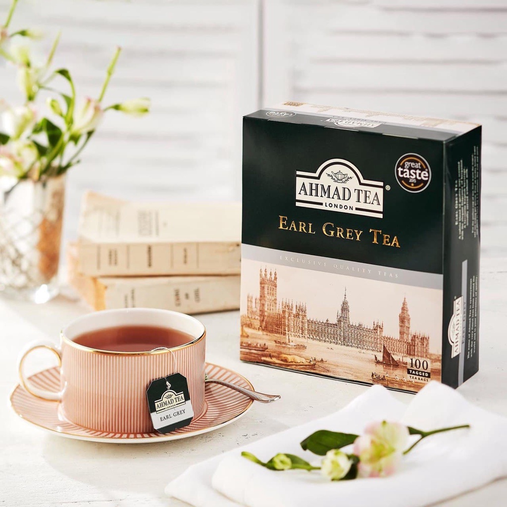 

AHMAD TEA EARL GREY 100 TAGGED TEA TEH CELUP NIKMAT