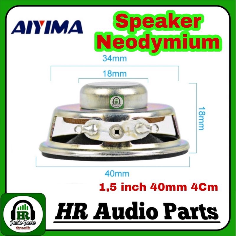 Speaker Mini 1.5 inch 4 ohm 3 Watt 4R 3W 1.5&quot; 3 Watt 4 Ohm for Amplifier Mp3 Bluetooth Portable