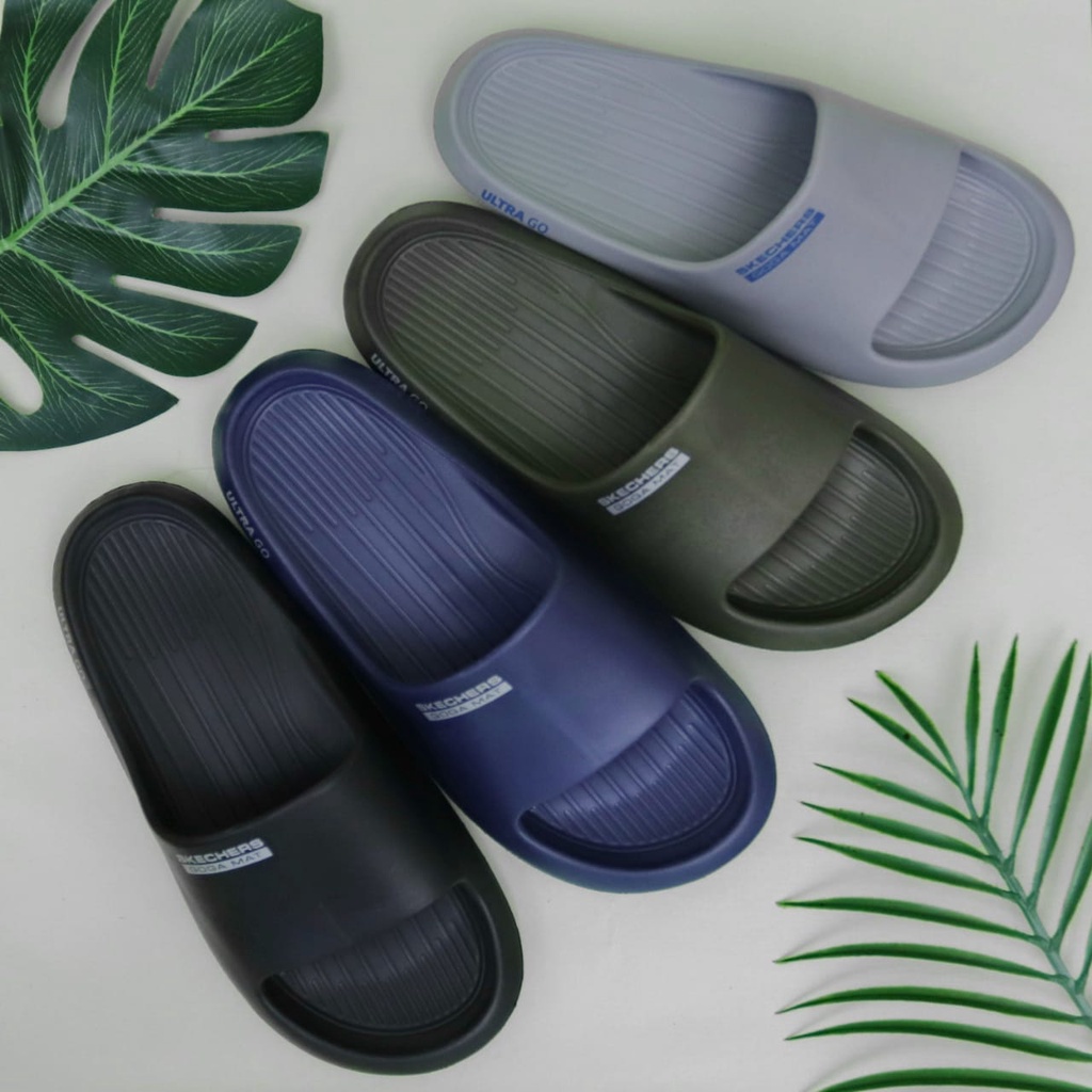 Sandal Selop Pria Sandal Skechers Pira Terbaru Sendal Pria Slide Terbaru Sandal Cowok Kekinian Sendal Skecher