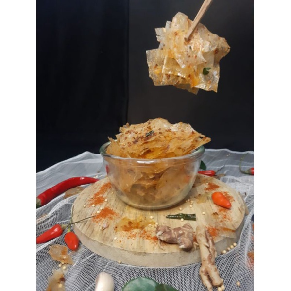 

Keripik Kaca Pedas Daun Jeruk/Kripca Premium - 75 g