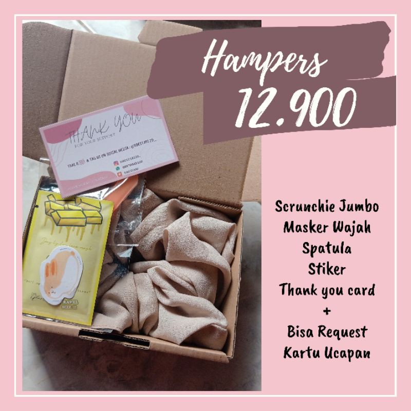 

HAMPERS HIJAB SEGIEMPAT(packing bubble wrap)