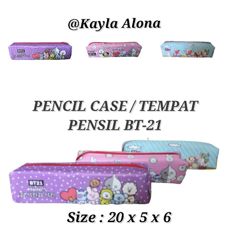 PENCIL CASE /TEMPAT PENSIL BT-21