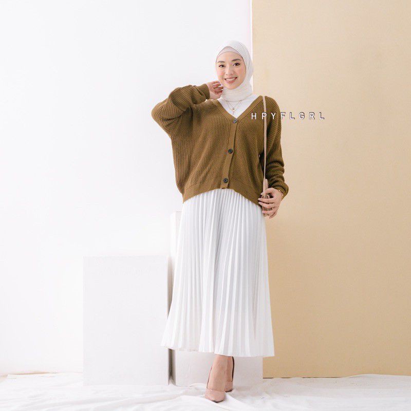 TANAKA CARDI CROP HIGH PREMIUM MODERN MURAH