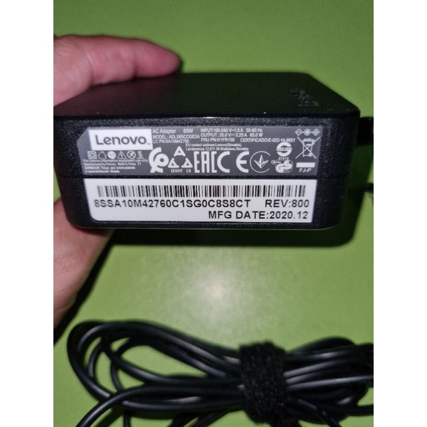 Adaptor Charger Laptop Notebook Lenovo V14-IIL V14-11L 20v 3.25a (4017)