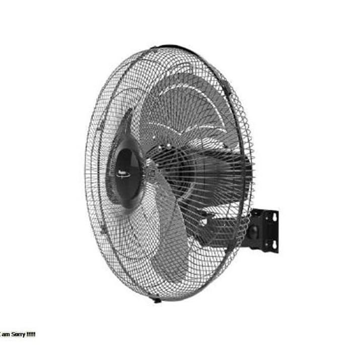 (READY COD) Maspion PW-456 Power Fan Kipas Angin Dinding 18inch - Hitam TERLENGKAP