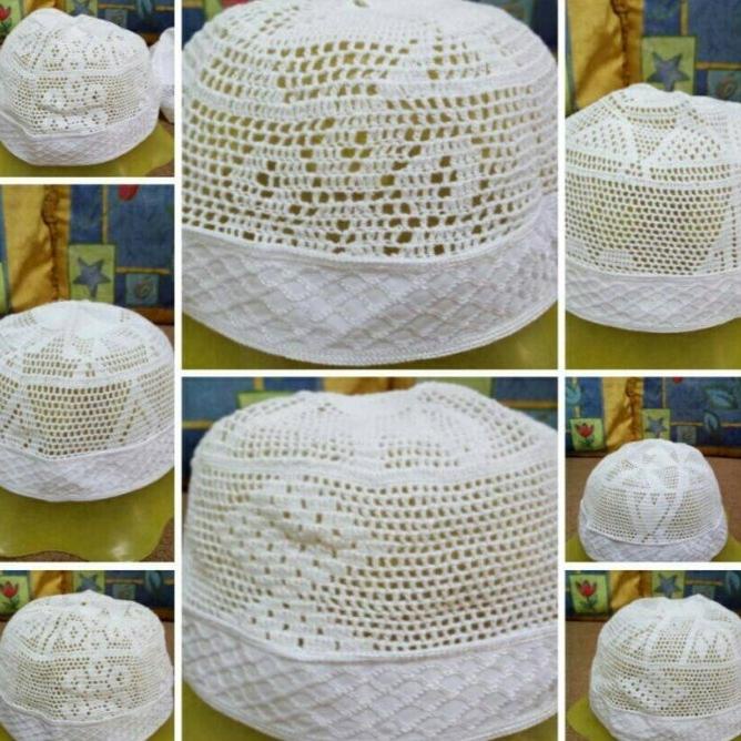 Peci Rajut Impor Saudi (Madinah)