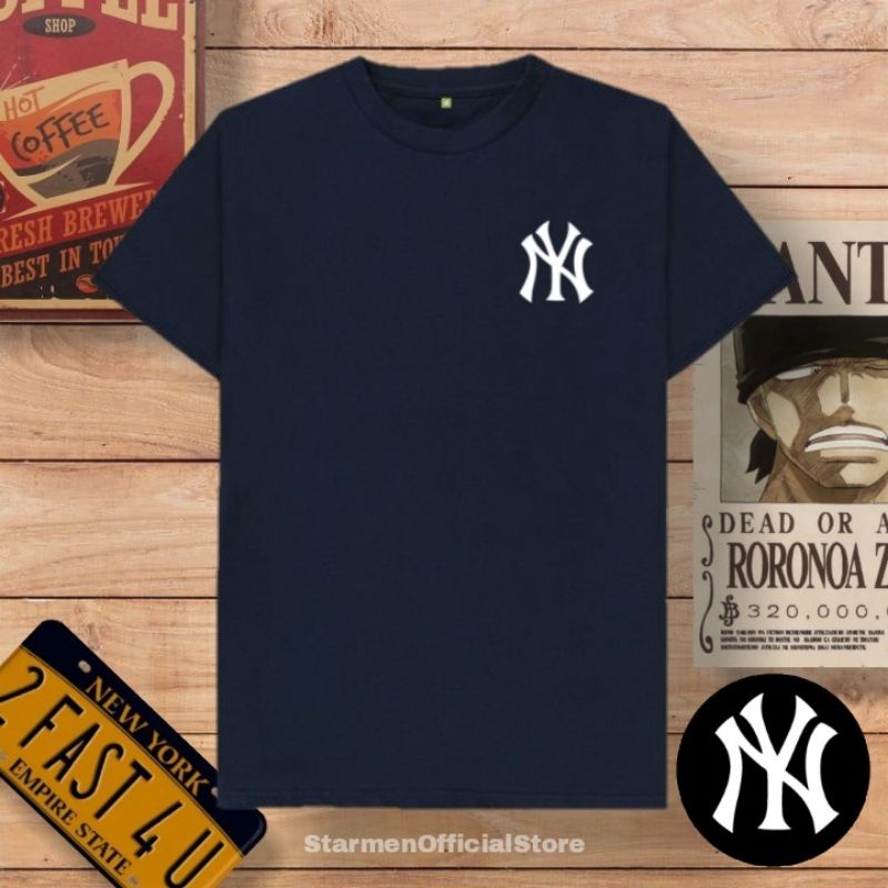 Kaos Distro Unisex NEW YORK NY Katun Combed 30s / sablon polyflex /polyflex premium / Pakaian Pria Wanita Atasan Cowok Cewek /kaos kekinian / kaos viral / tshirt tumbrl tee basic /SIZE M , L , XL , XXL / kaus oblong oversize kaos murah best seller ready