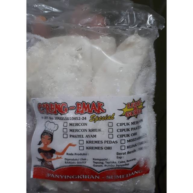 

Cireng Mercon Emak Isi Ayam