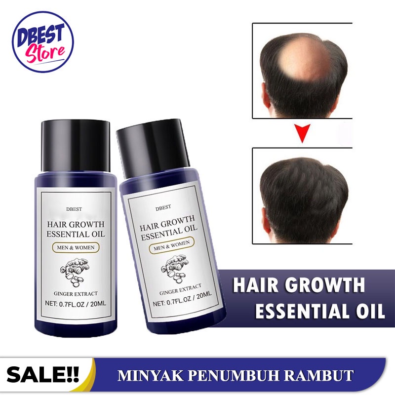 BISA COD - Breylee Minyak Esens Penumbuh Rambut Cepat 20mL HAIR GROWTH ESSENTIAL OIL