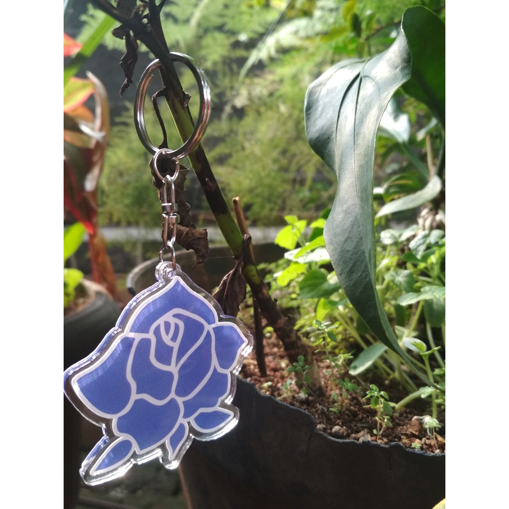 Keychain Gantungan Kunci akrilik Roselia Bang Dream bandori