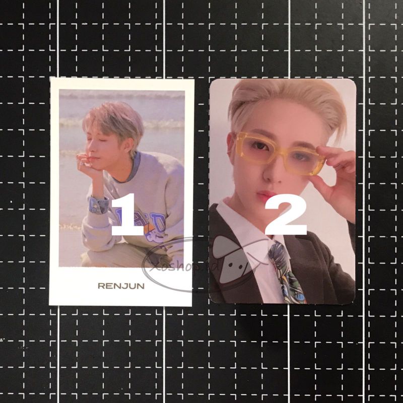 photocard renjun agent polaroid from home