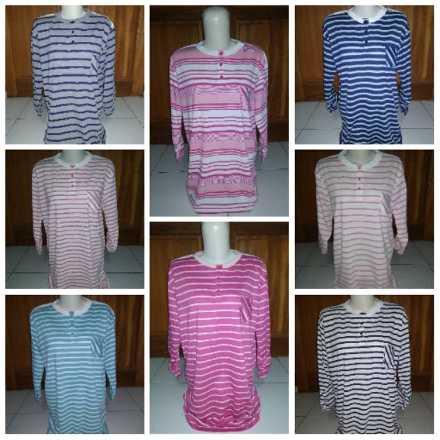 Size S M L XL kode NB26 Nevada kaos  wanita  brand  matahari 