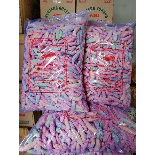 

Getas Lonjong 250gr Manis Warna