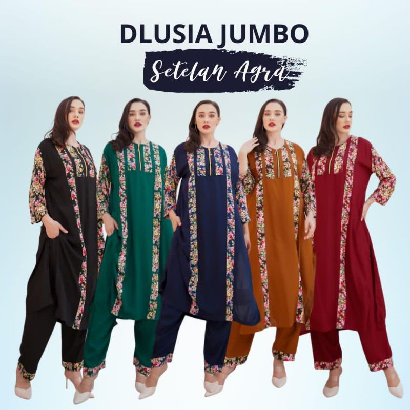 Daster Arab Setelan India Agra Ori By Dlusia Dress