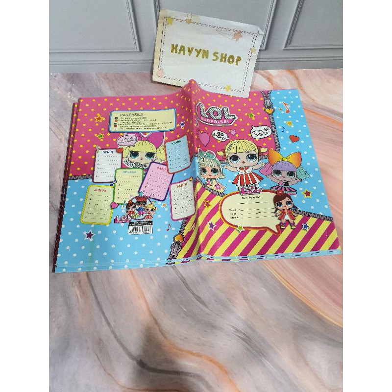 SAMPUL BUKU-Fancy LOL KWARTO