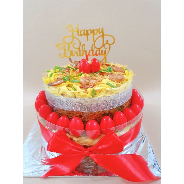 

Noodle Cake Kue Mie ulang tahun/tumpeng mini/catering harian