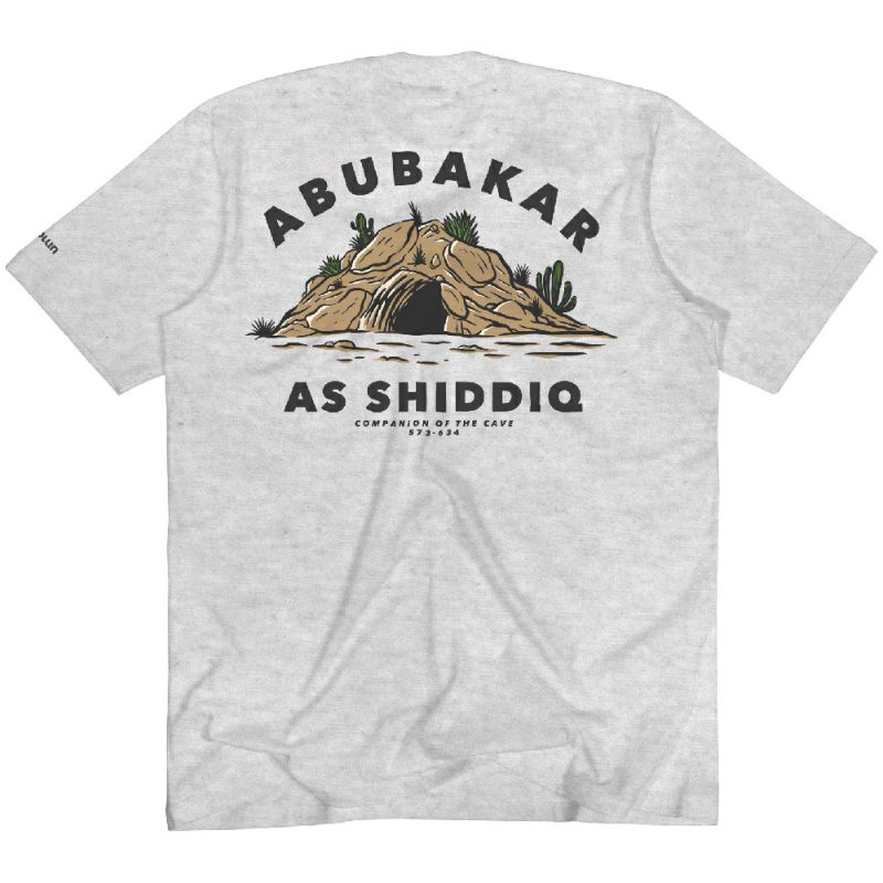 alknown Abubakar Ash Shiddiq (Cave) - Tshirt / Kaos Dakwah-0