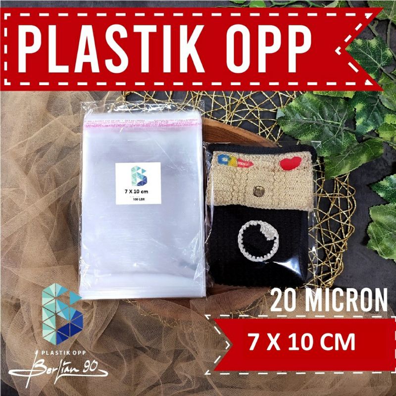 plastik opp, plastik serbaguna 7x10cm