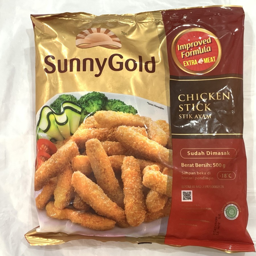 

Sunny Gold Chicken Stick 500gr STS Frozen