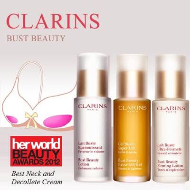 clarins bust firming lotion
